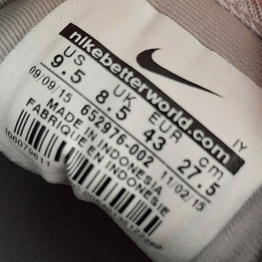 NEW Nike Air Max ST International Pure Platinum Gray Shoes 652976-002 Size 9.5 - Picture 8 of 12
